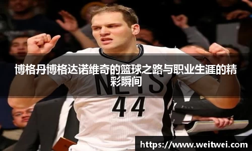 博格丹博格达诺维奇的篮球之路与职业生涯的精彩瞬间